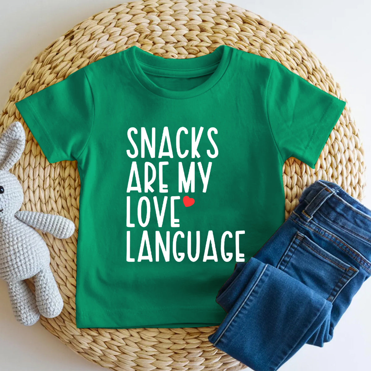 Snacks Are My Love Language  Toddler T-shirts