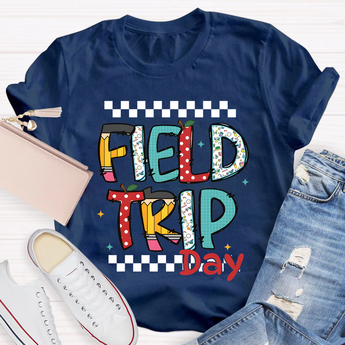 Field Trip Day Teacher T-Shirt