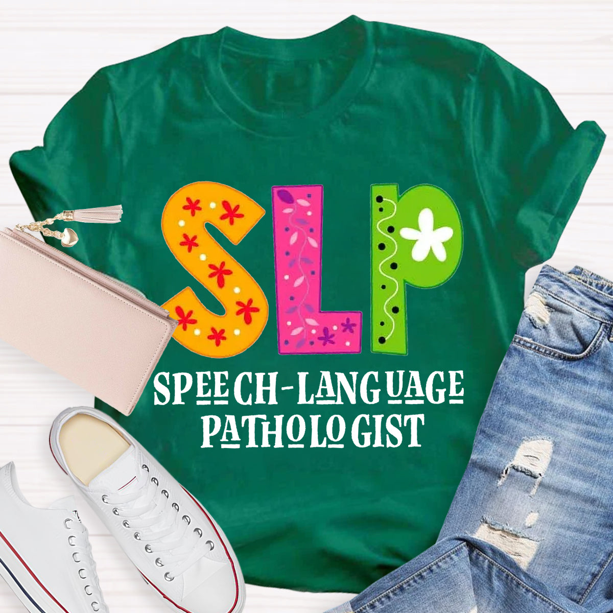 SLP Speech Language Pathologist Teacher T-Shirt
