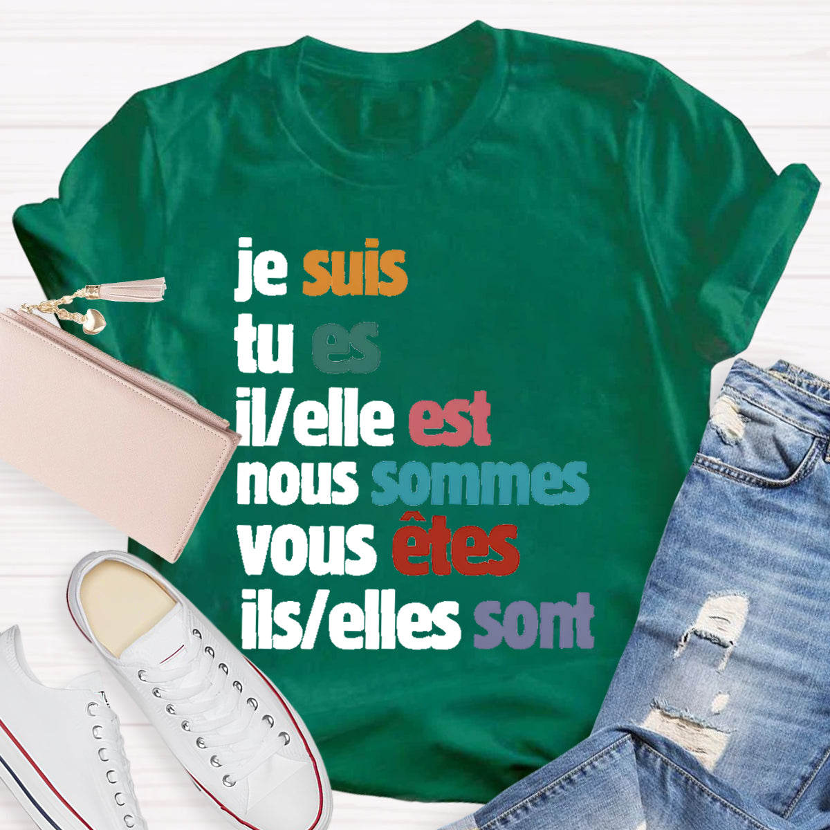 Je Suis Tu Es French Teacher T-Shirt