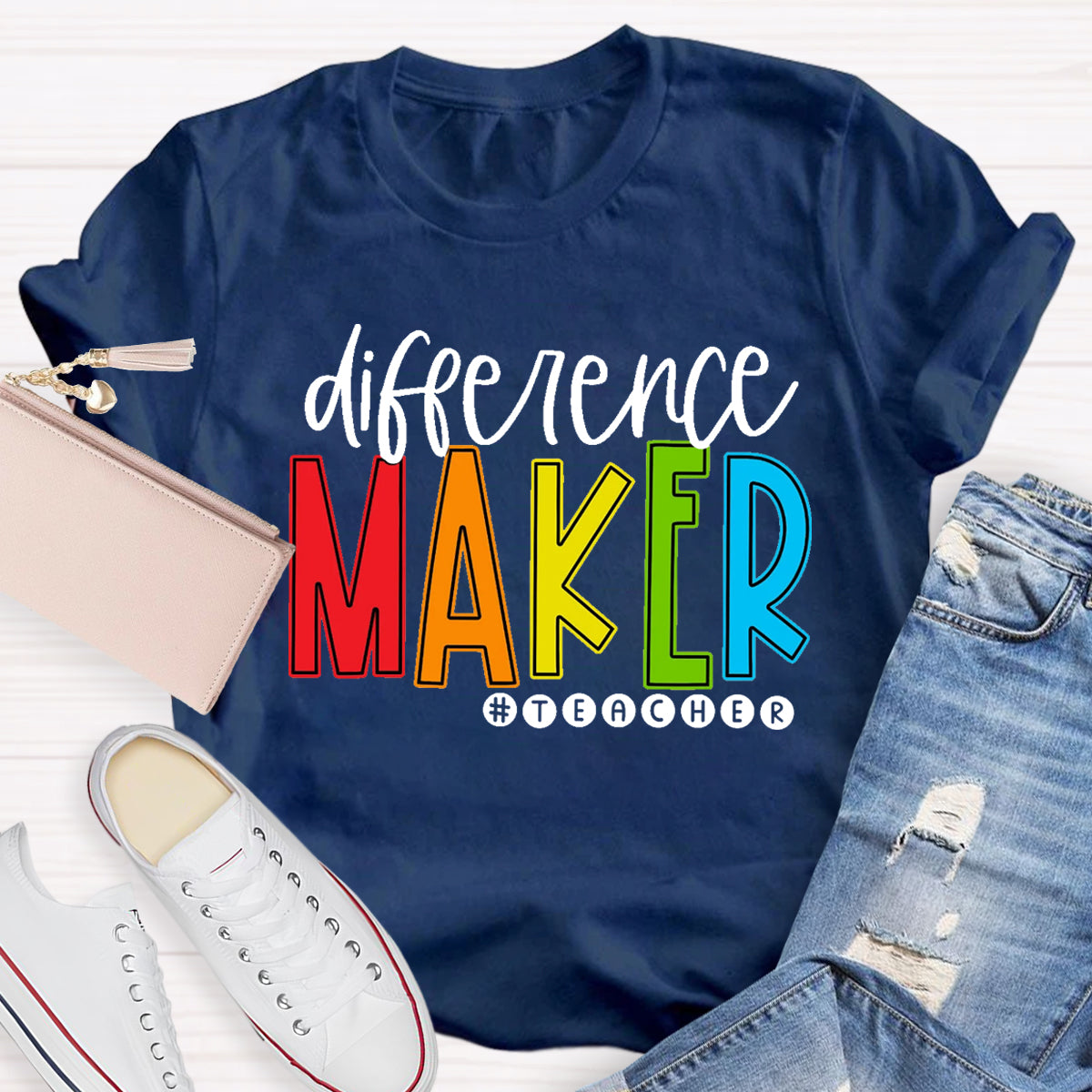 Difference Maker Teacher T-Shirt