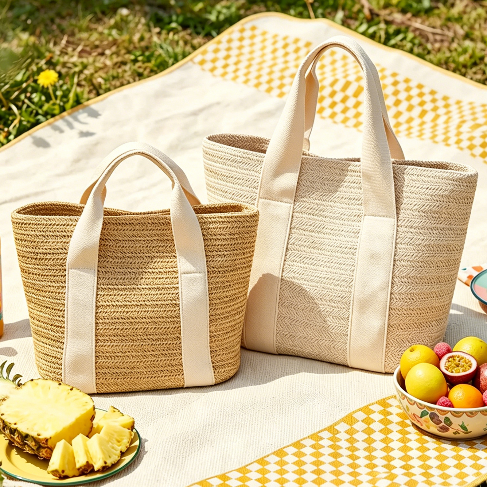 Bohemian-Style Beach Bag — Women's Vacation & Leisure Bag
