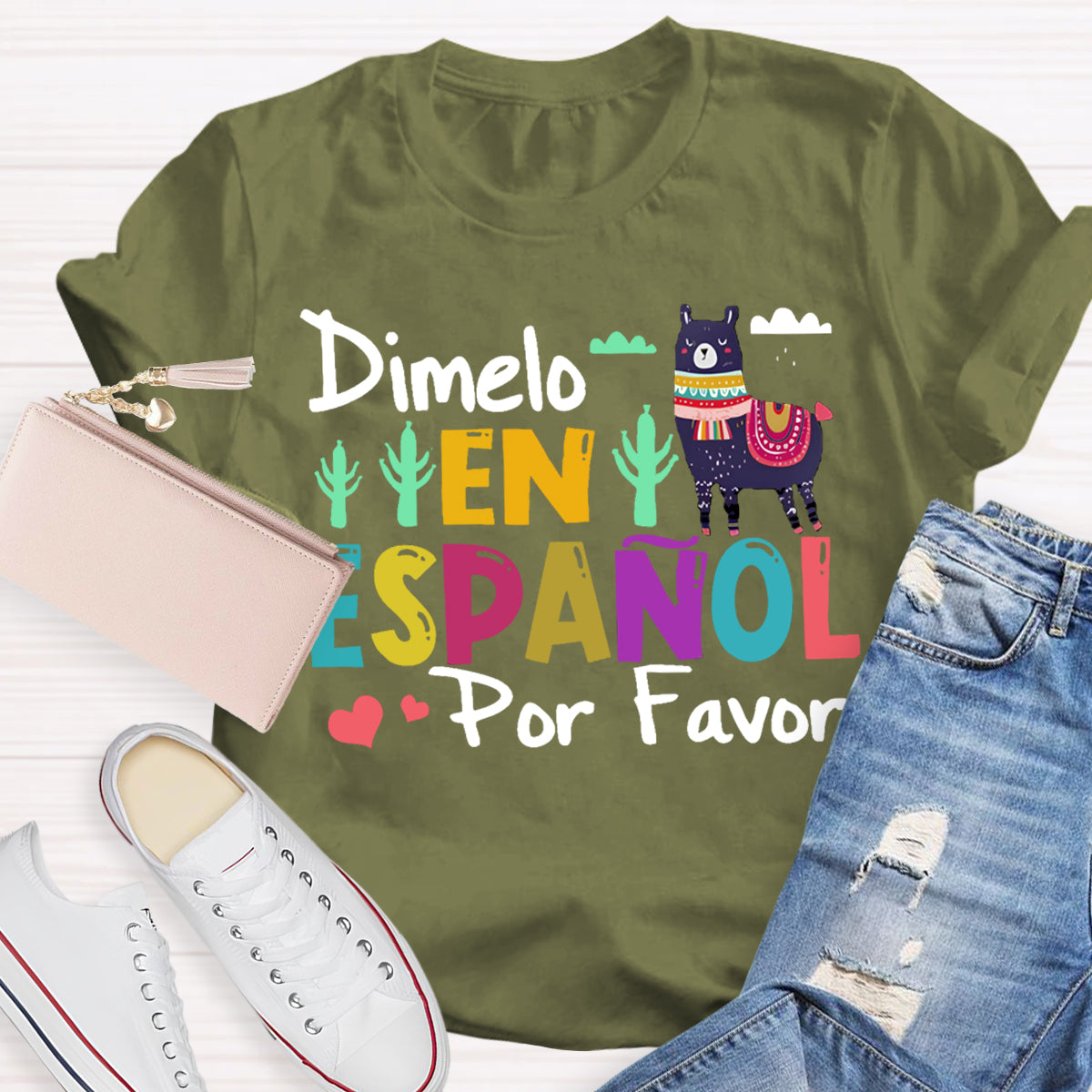 Dimelo En Espanol Por Favor T-shirt