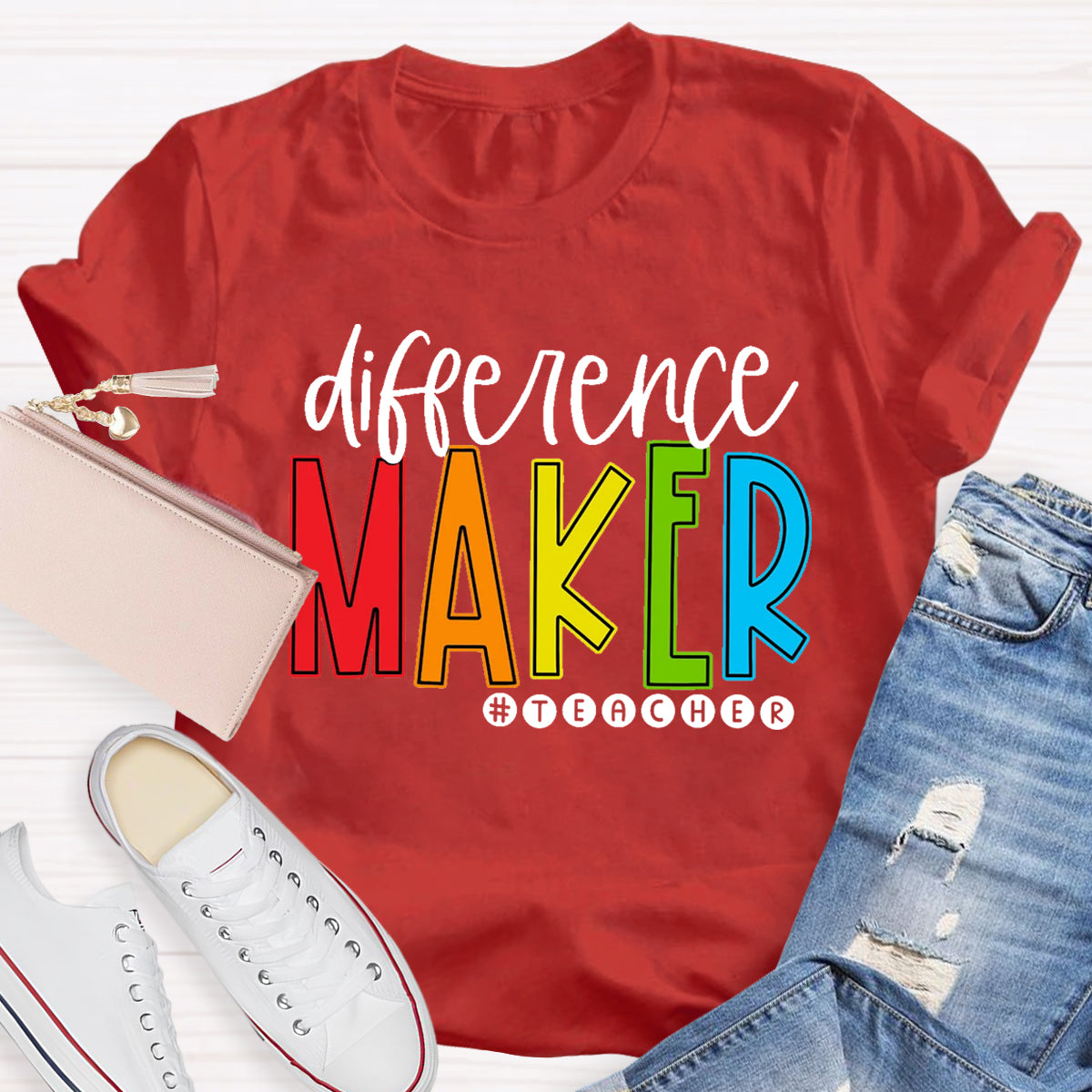 Difference Maker Teacher T-Shirt