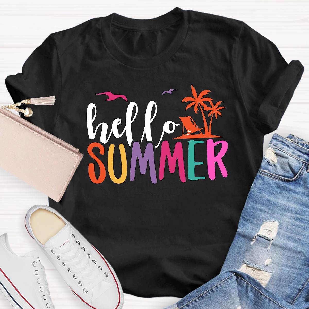 Hello Summer Teacher T-Shirt