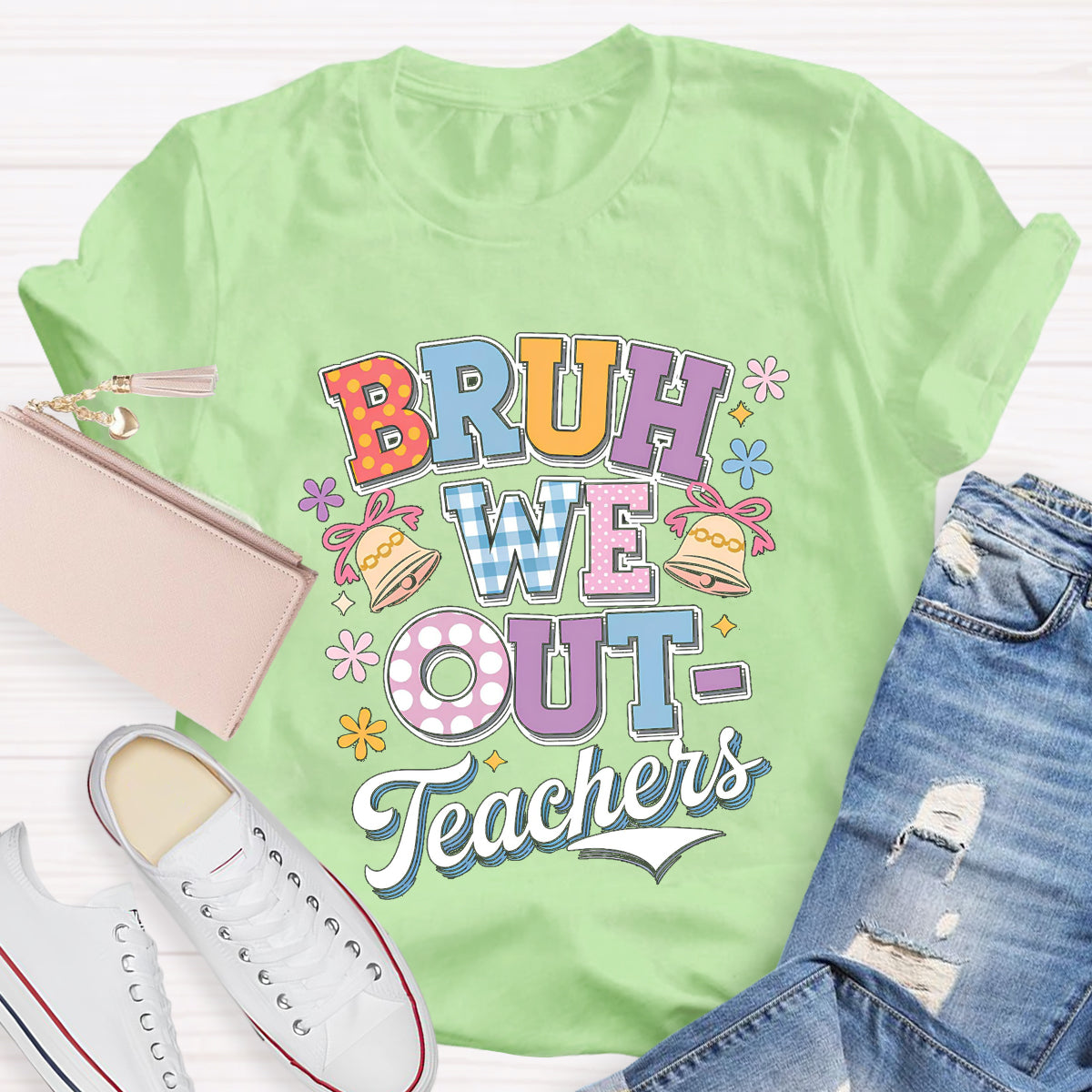 Ding Bruh We Out Teachers T-Shirt