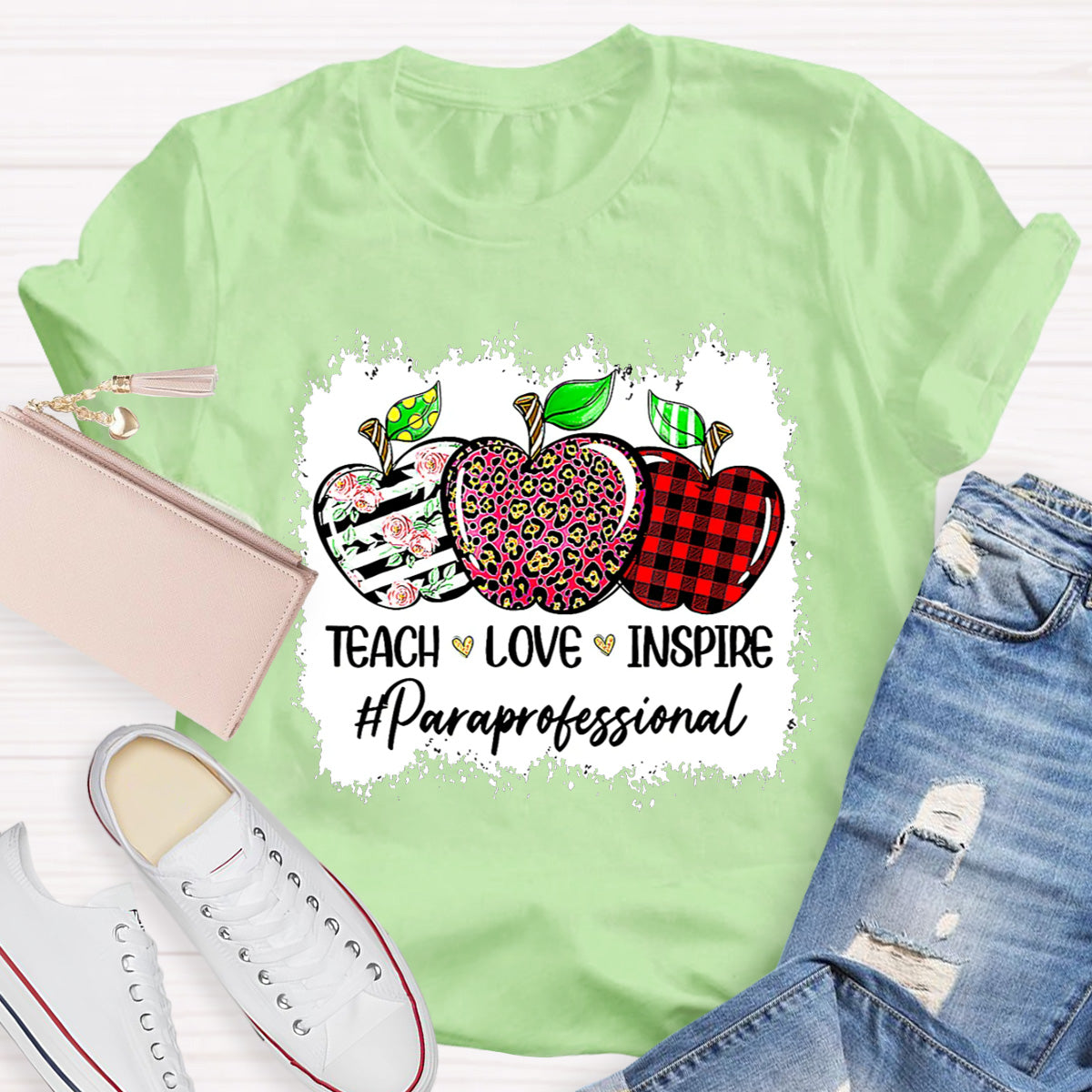 Each Love Inspire Paraprolessional Teacher T-Shirt