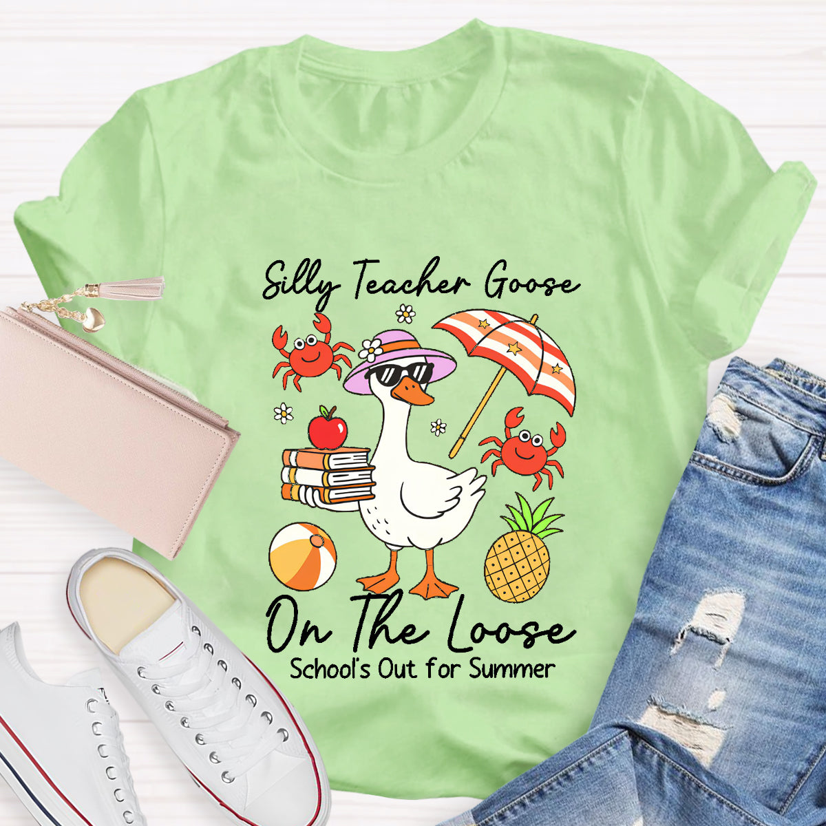 Teacher On The Loose School's Out  For Summer T-Shirt