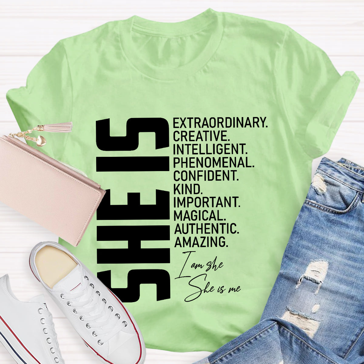 She Is Extraordinary Creative Intelligent T-Shirt