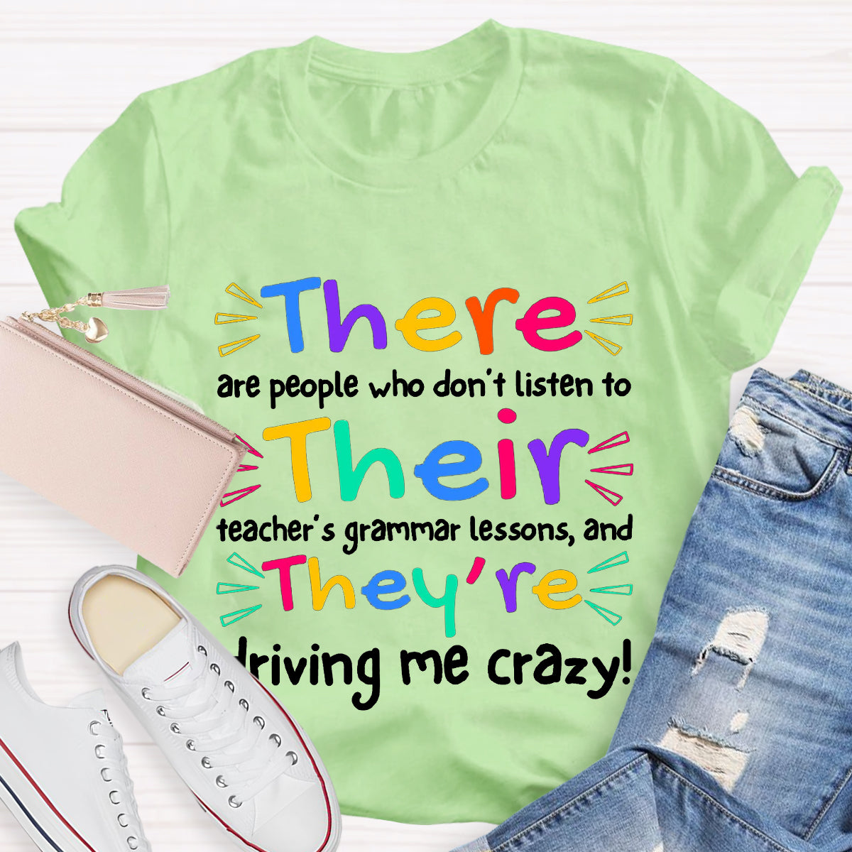 Grammar Lessons Teacher T-Shirt