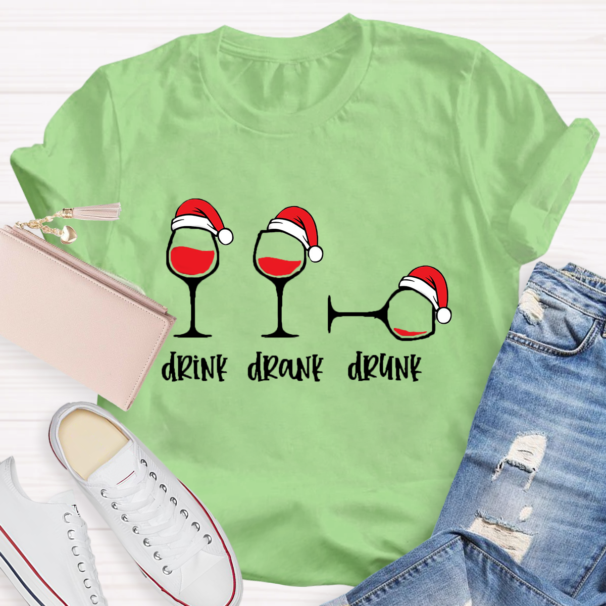 Drink Drank Drunk T-Shirt