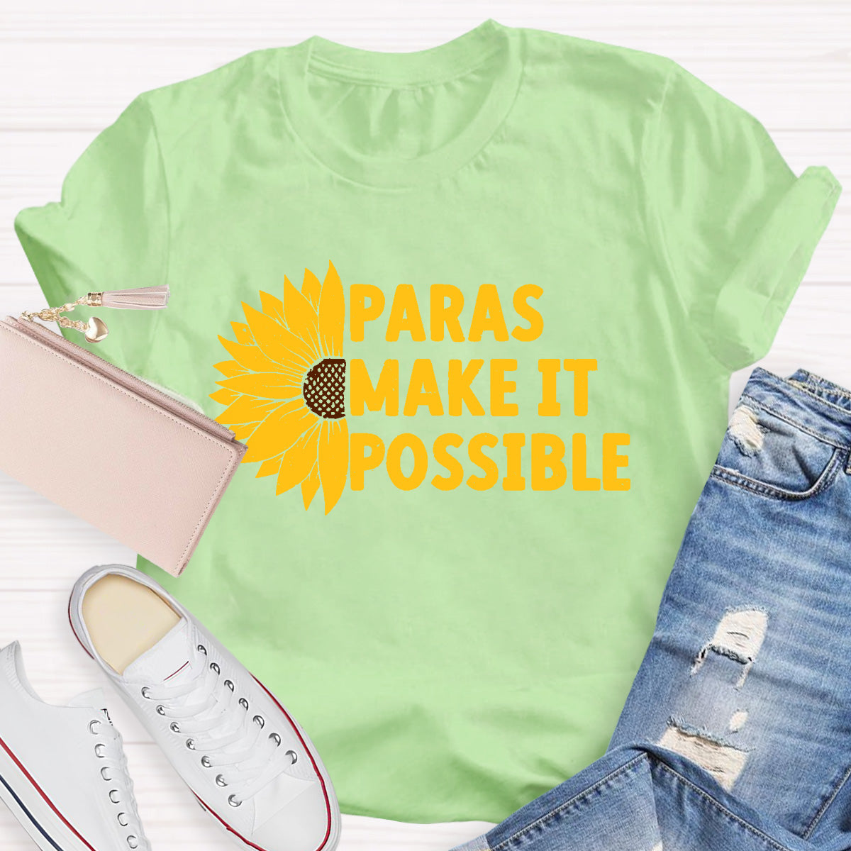 Paras Make It Possible Teacher T-Shirt