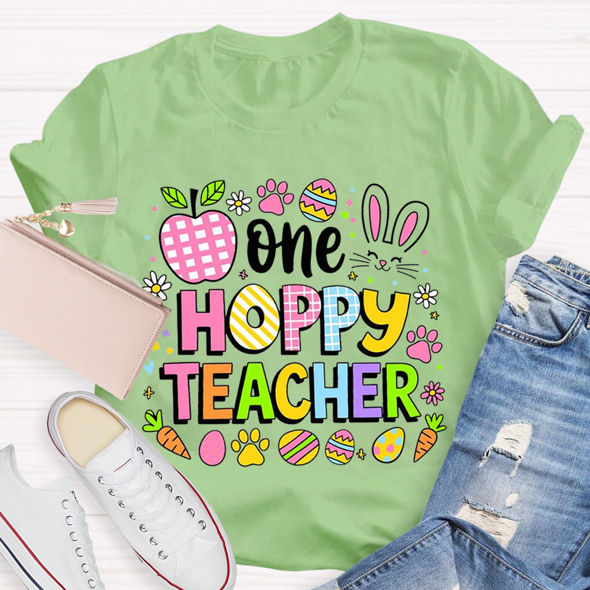 One Hoppy Teacher T-Shirt