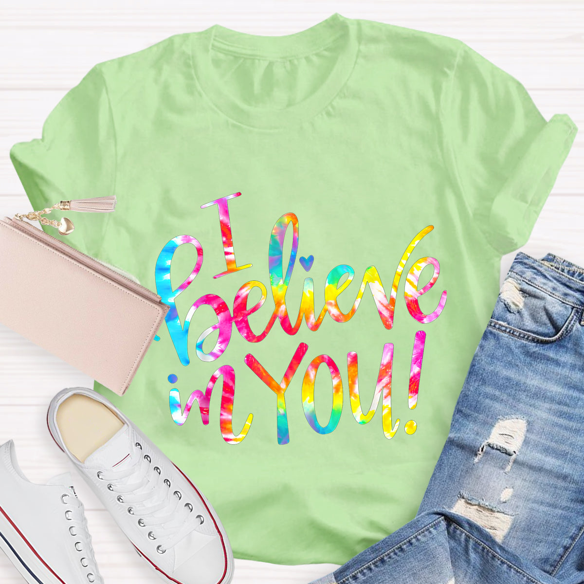 Test Day I Believe You Teacher T-Shirt