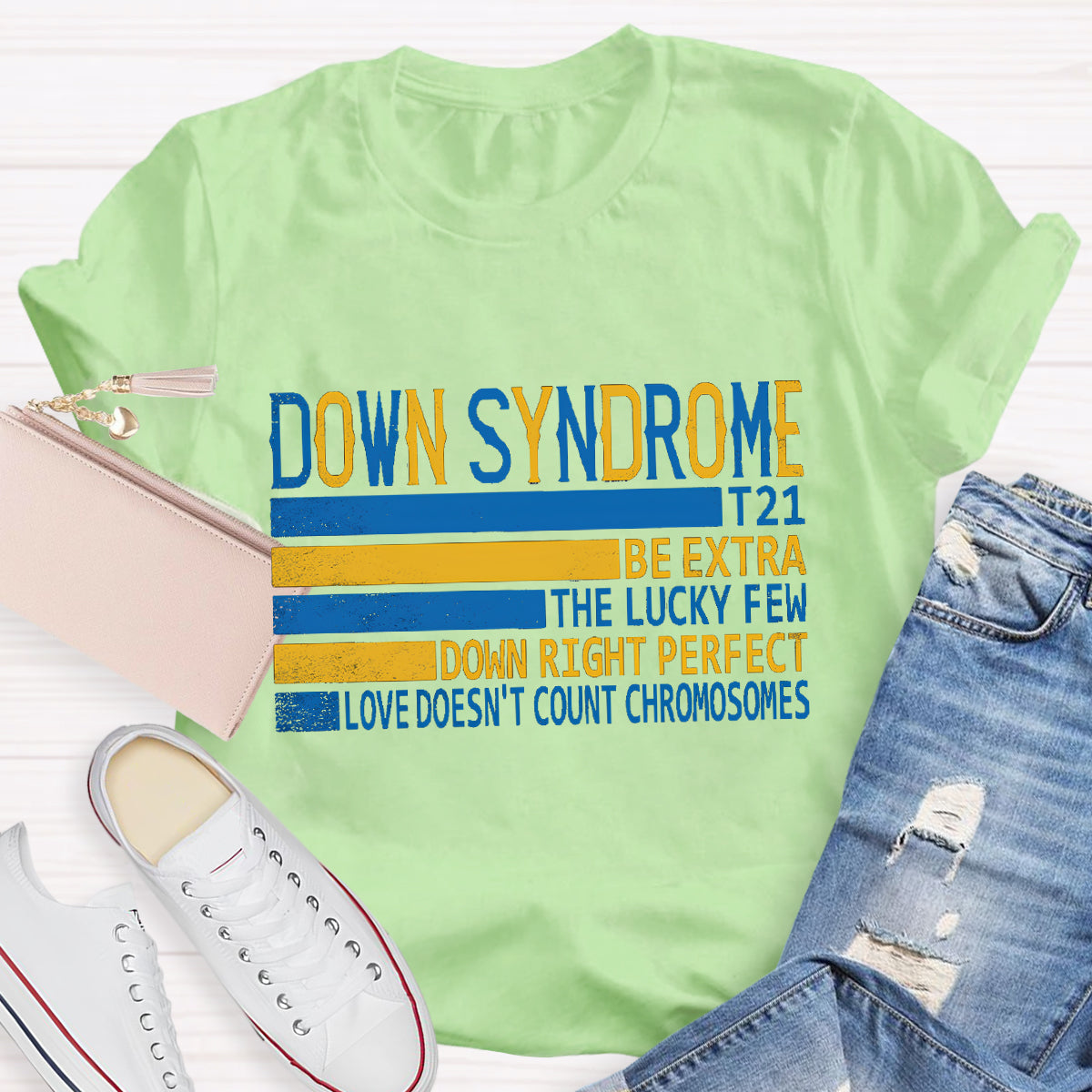 Down Syndrome Extra Chromosome T21 T-Shirt