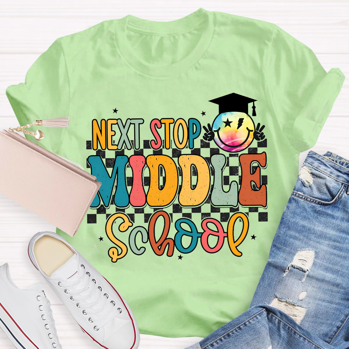 Next Stop Middle School Teacher T-Shirt