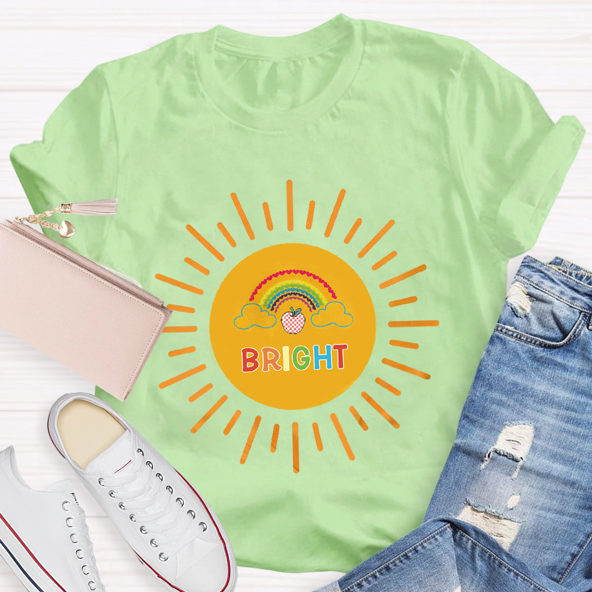 Sunshine Bright Teacher T-Shirt