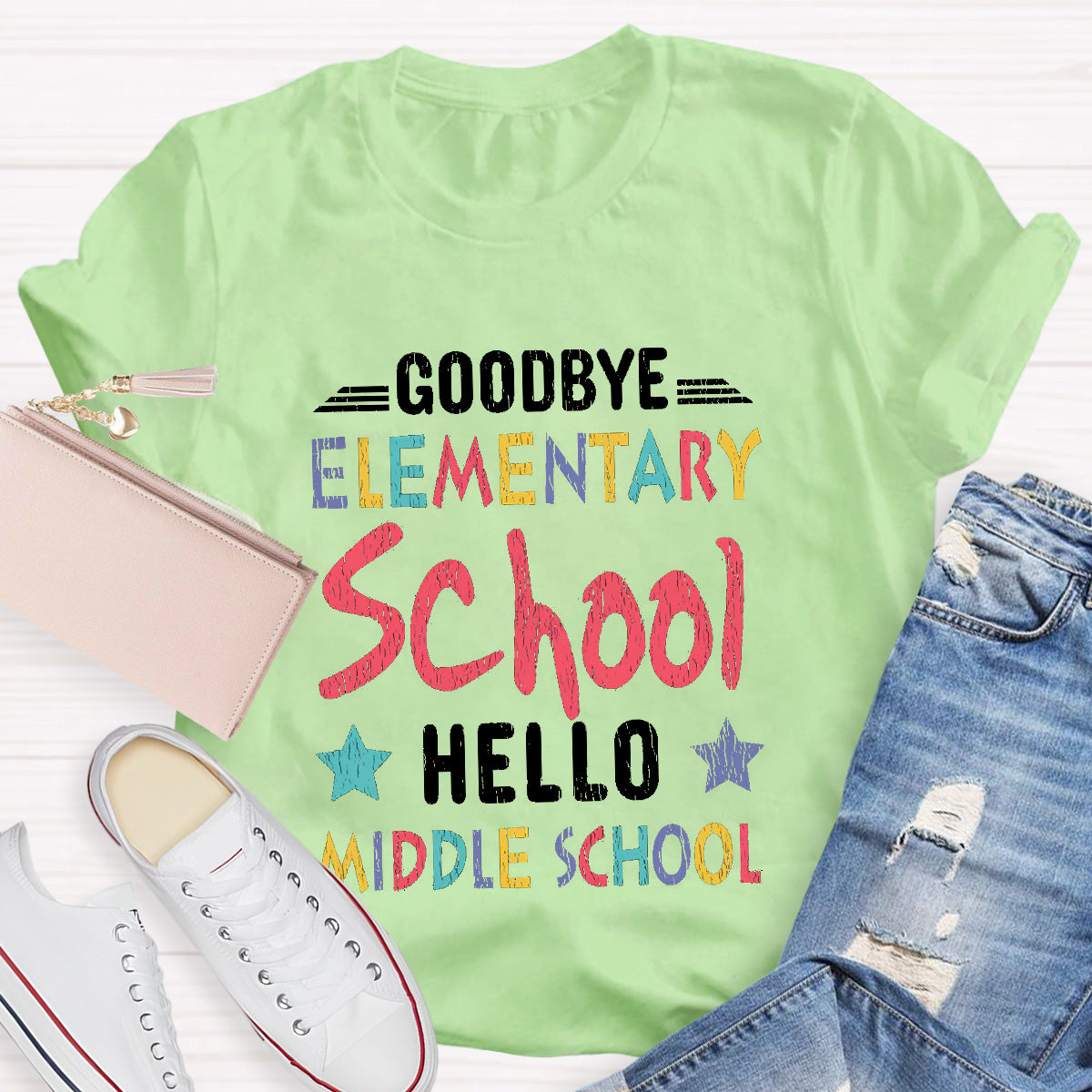Hello Middle School Teacher T-Shirt