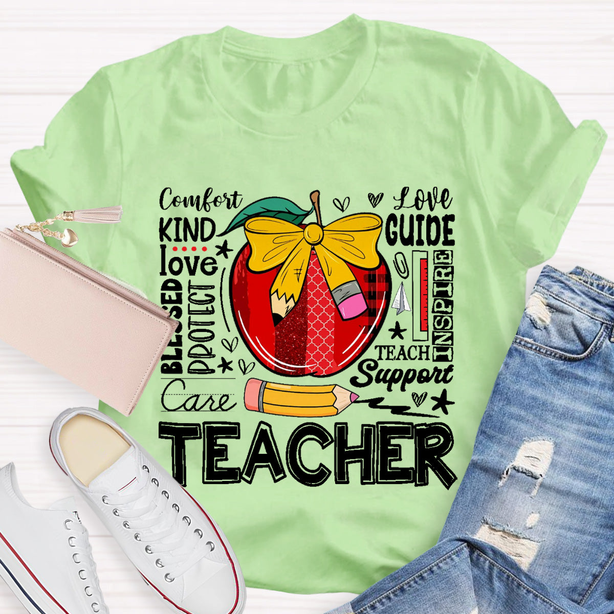 Teacher Caring And Be Kind For Students T-Shirt