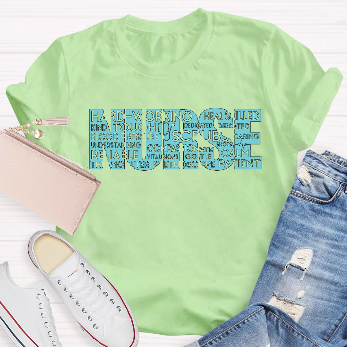 School Nurse Hard Working Patient T-Shirt