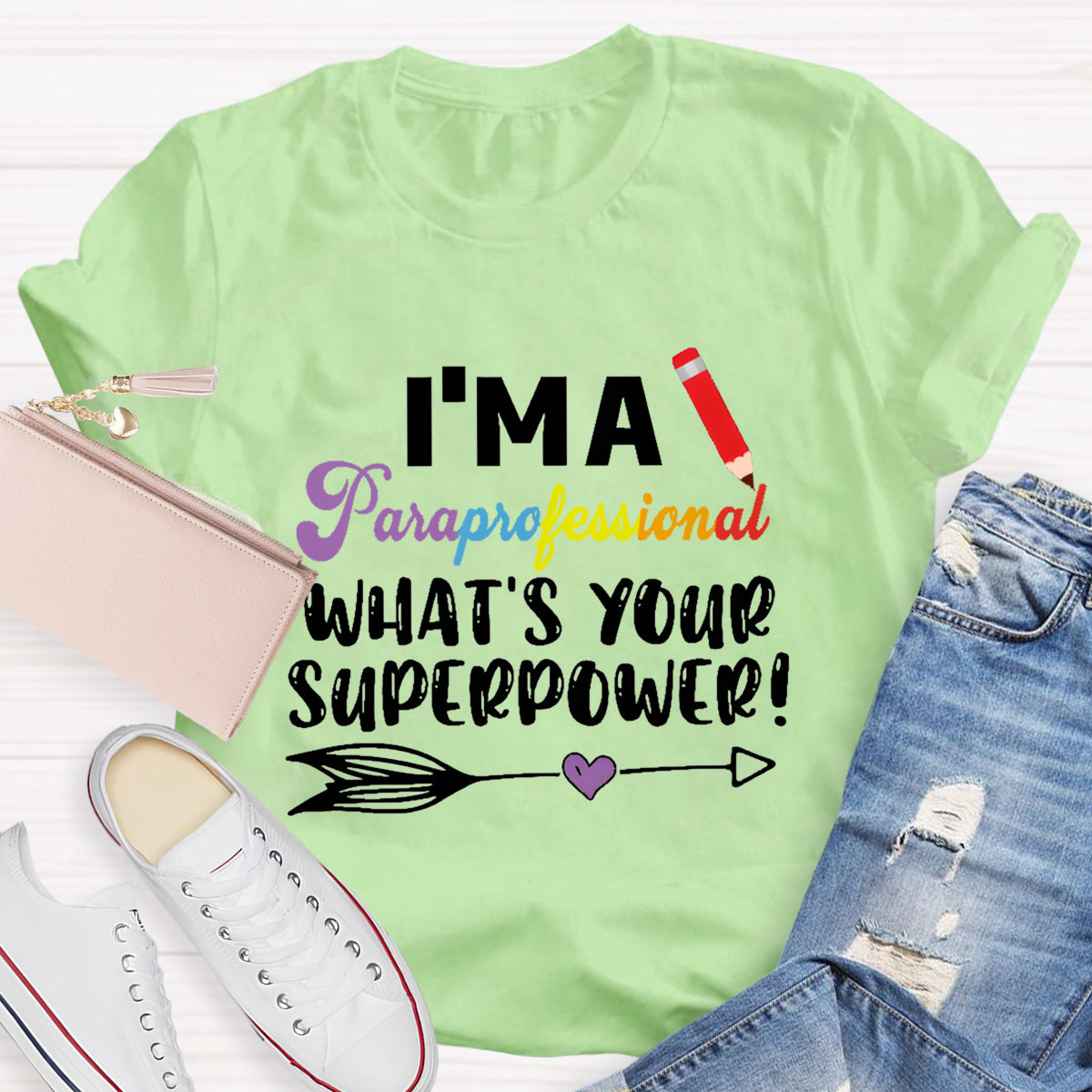 What's Your Superpower Teacher T-Shirt