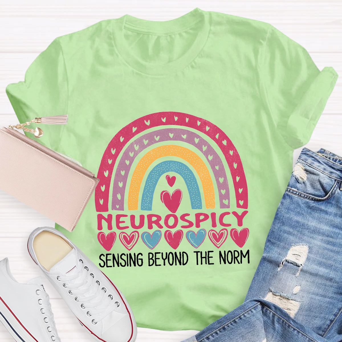 Neurospicy Sensing Beyond The Norm T-Shirt