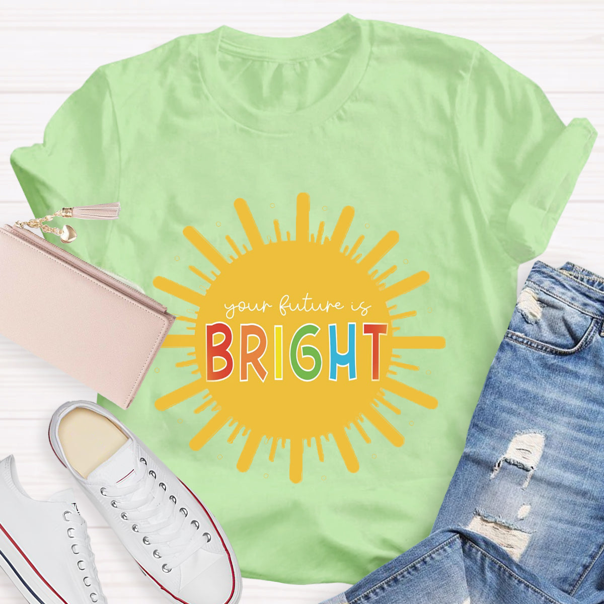 You Future Is Bright Teacher T-Shirt