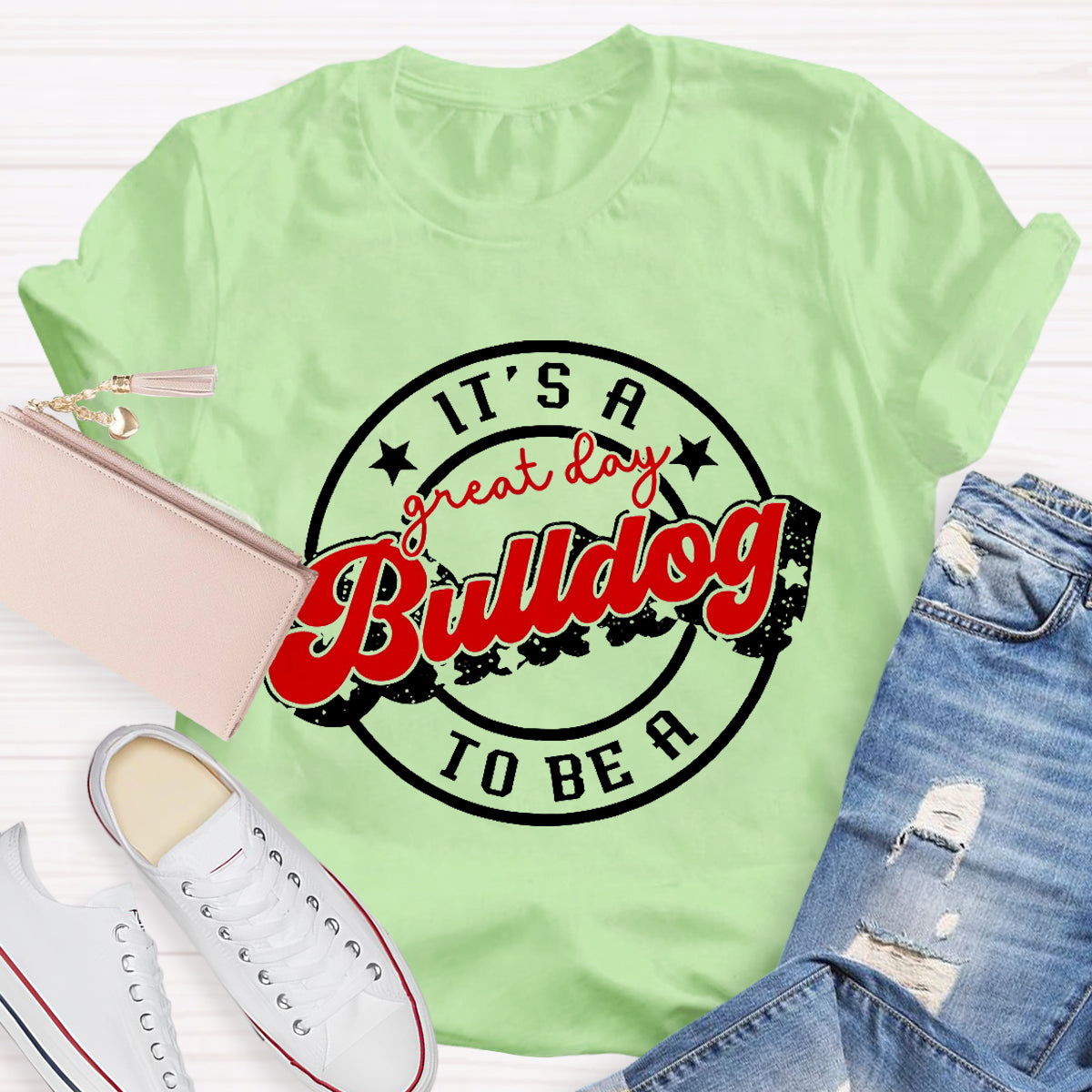 Personalized School Mascot It's A Good Day To Be A Mascot Teacher T-Shirt