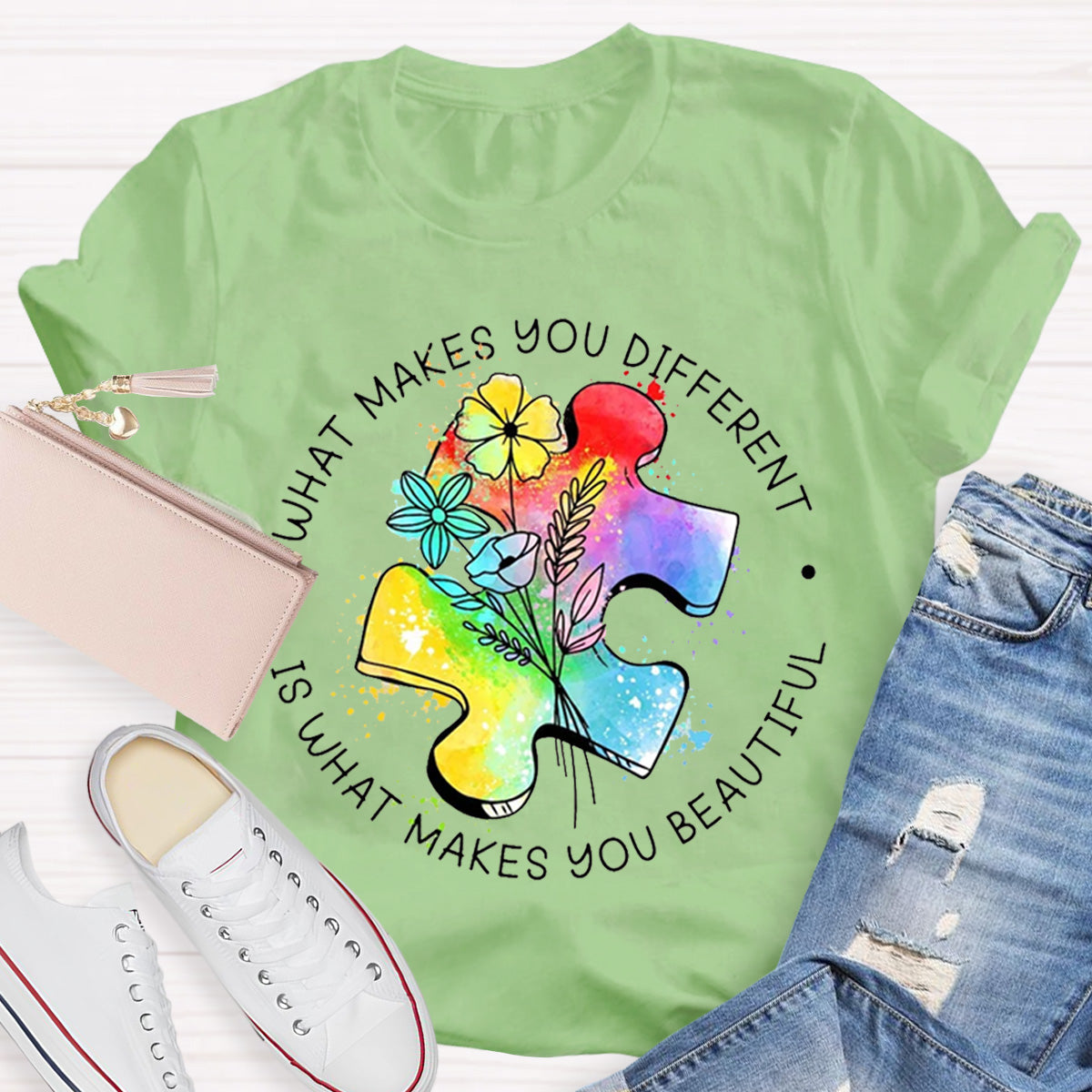 What Makes You Different Teacher T-Shirt