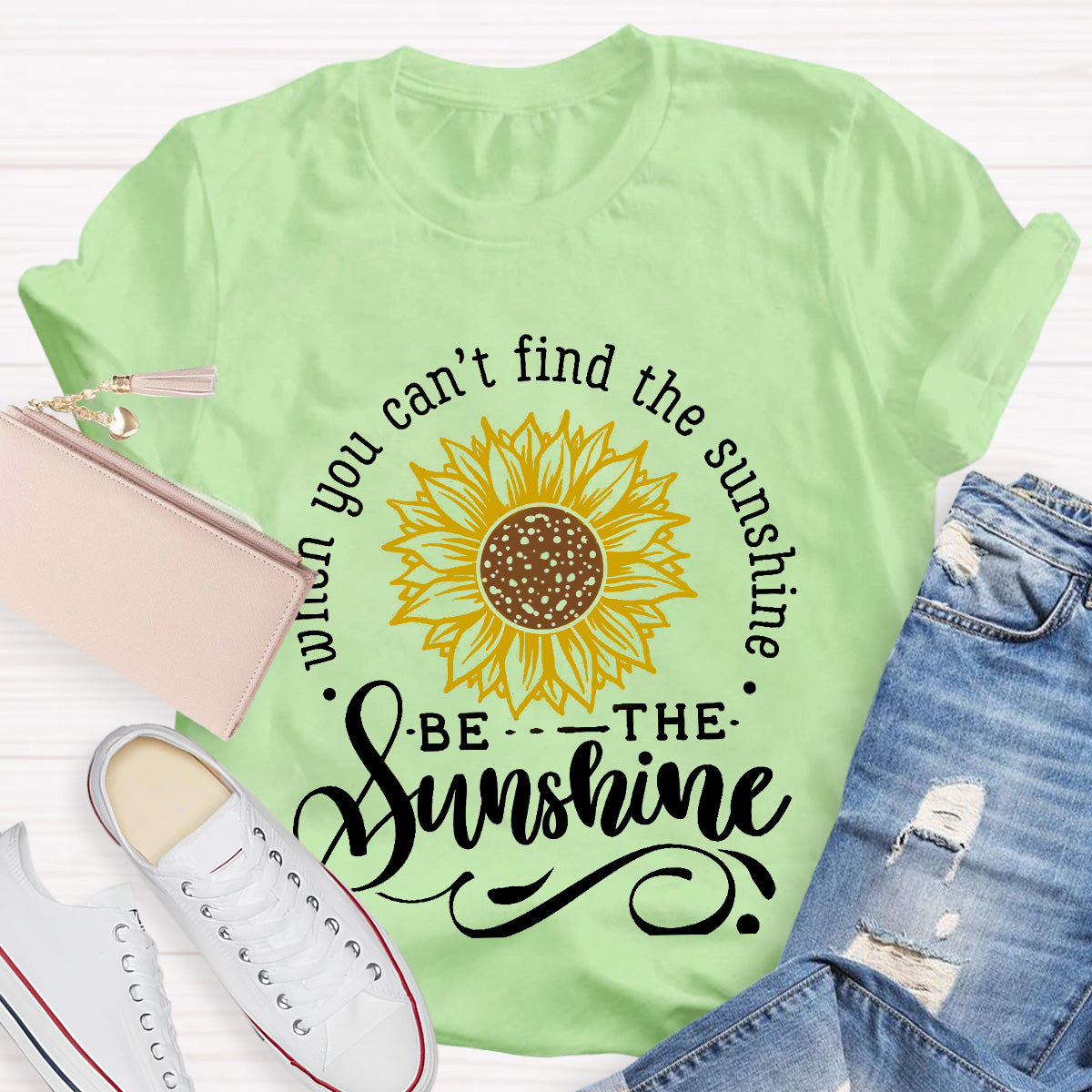You Can’t Find The Sunshine Teacher T-Shirt