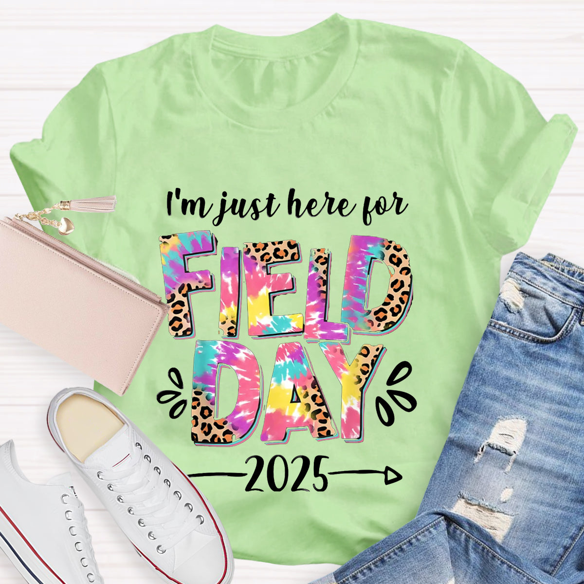 Personalize Year Field Day Teacher T-Shirt