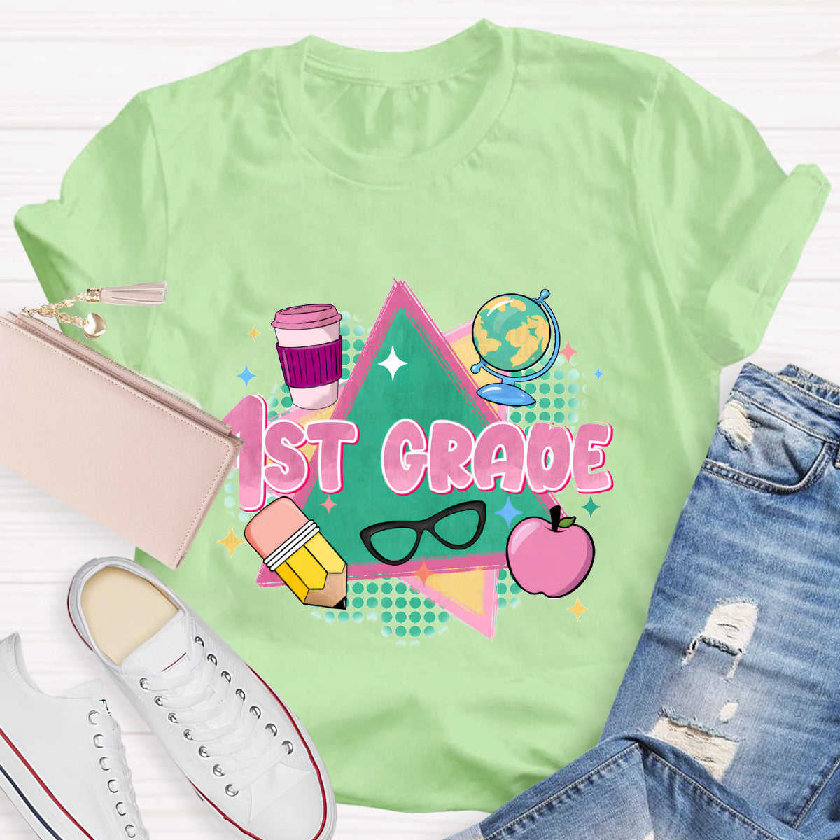 Personalized Grade Teacher's tools Back To School T-Shirt