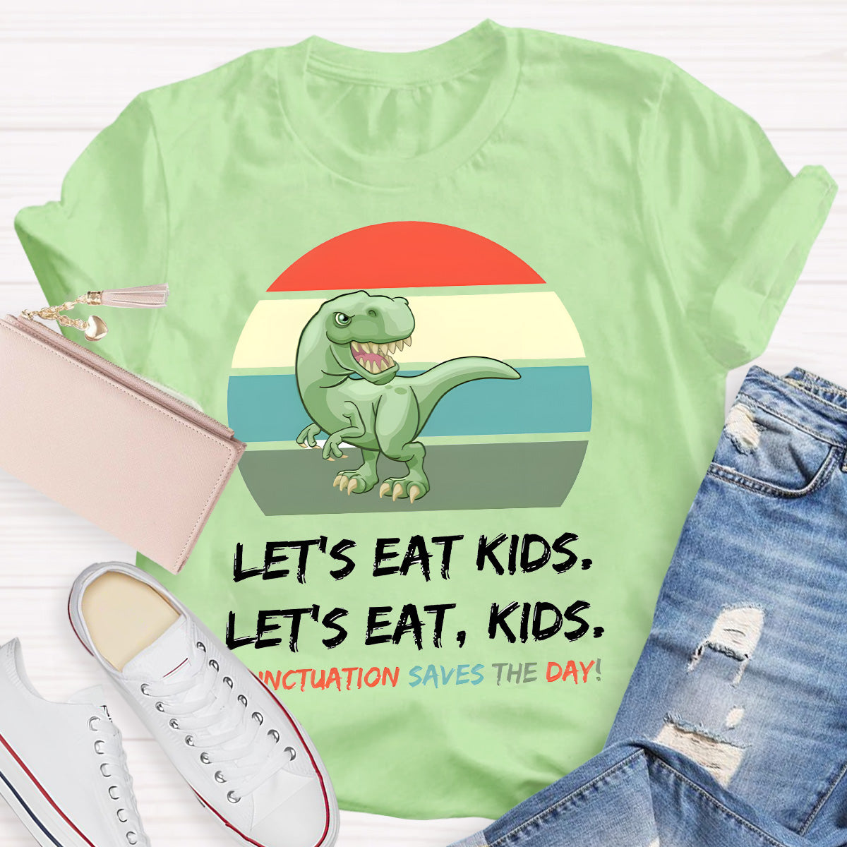 Dinosaur Teacher T-Shirt