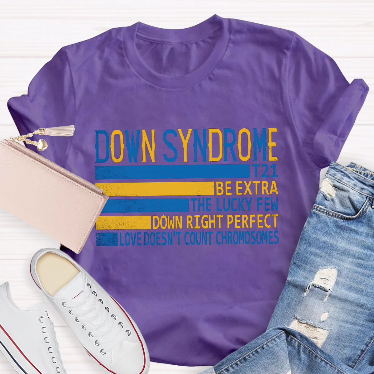 Down Syndrome Extra Chromosome T21 T-Shirt