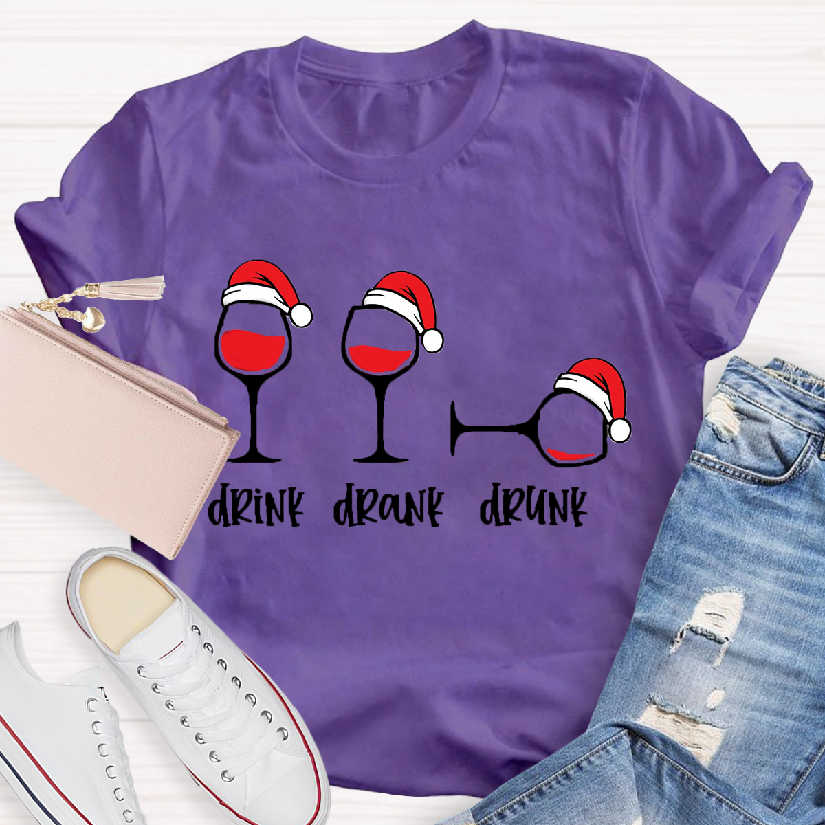Drink Drank Drunk T-Shirt
