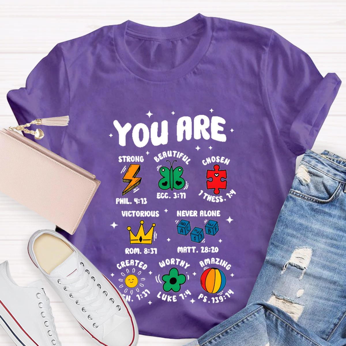 You Are Never Alone Teacher T-Shirt