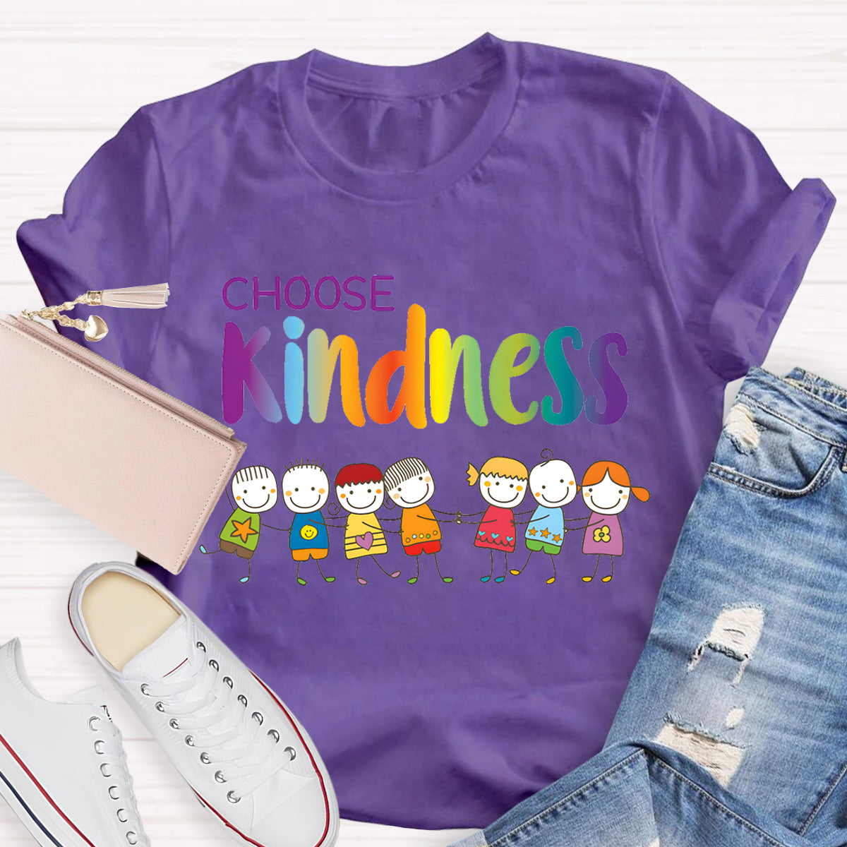 Choose Kindness Pretty Kids T-Shirt