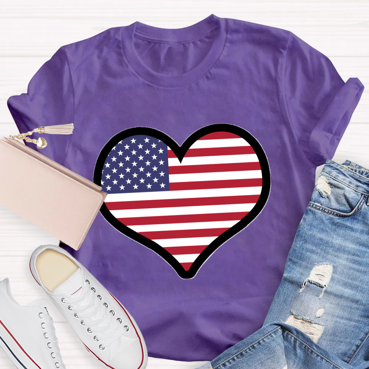 American Heart Teacher T-Shirt