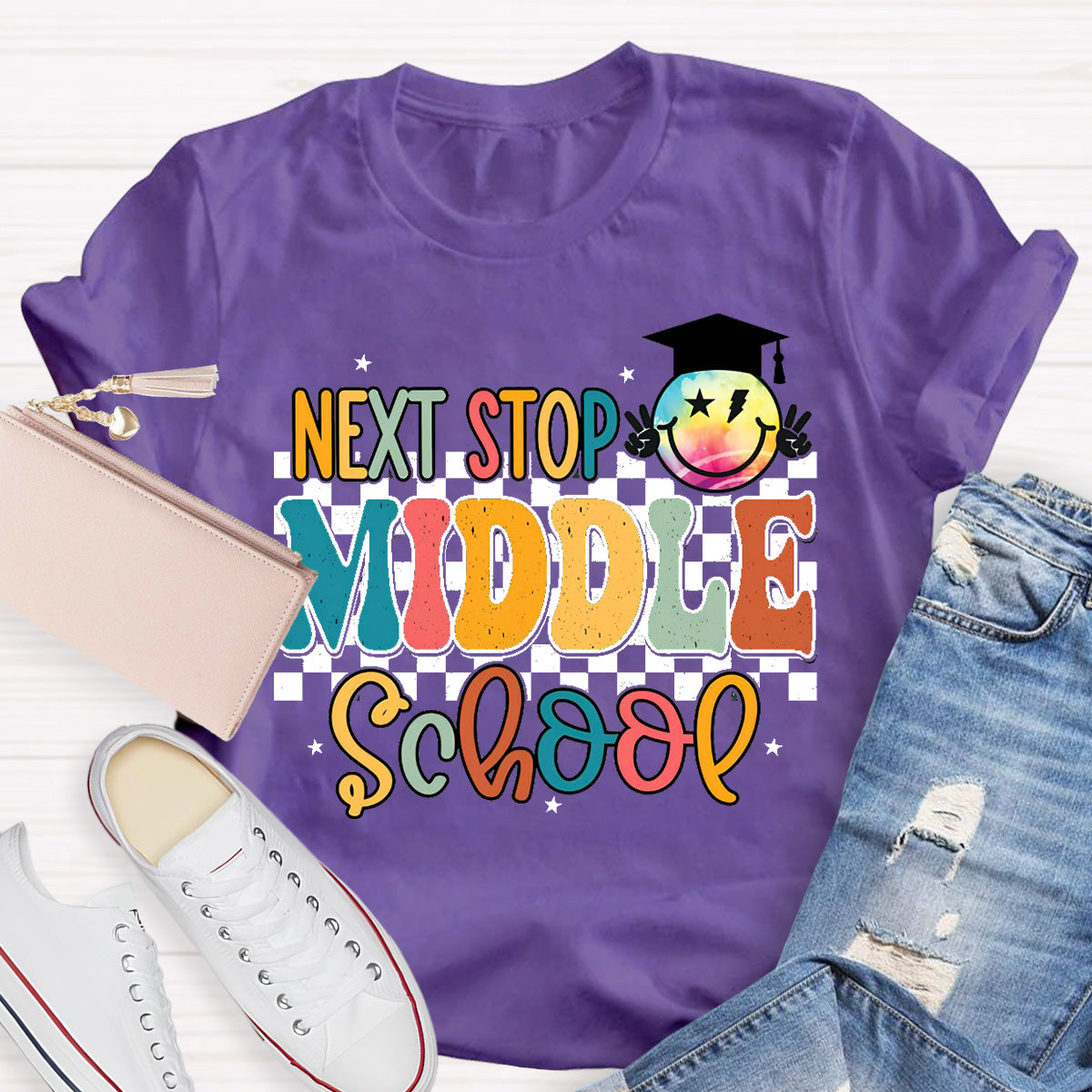 Next Stop Middle School Teacher T-Shirt
