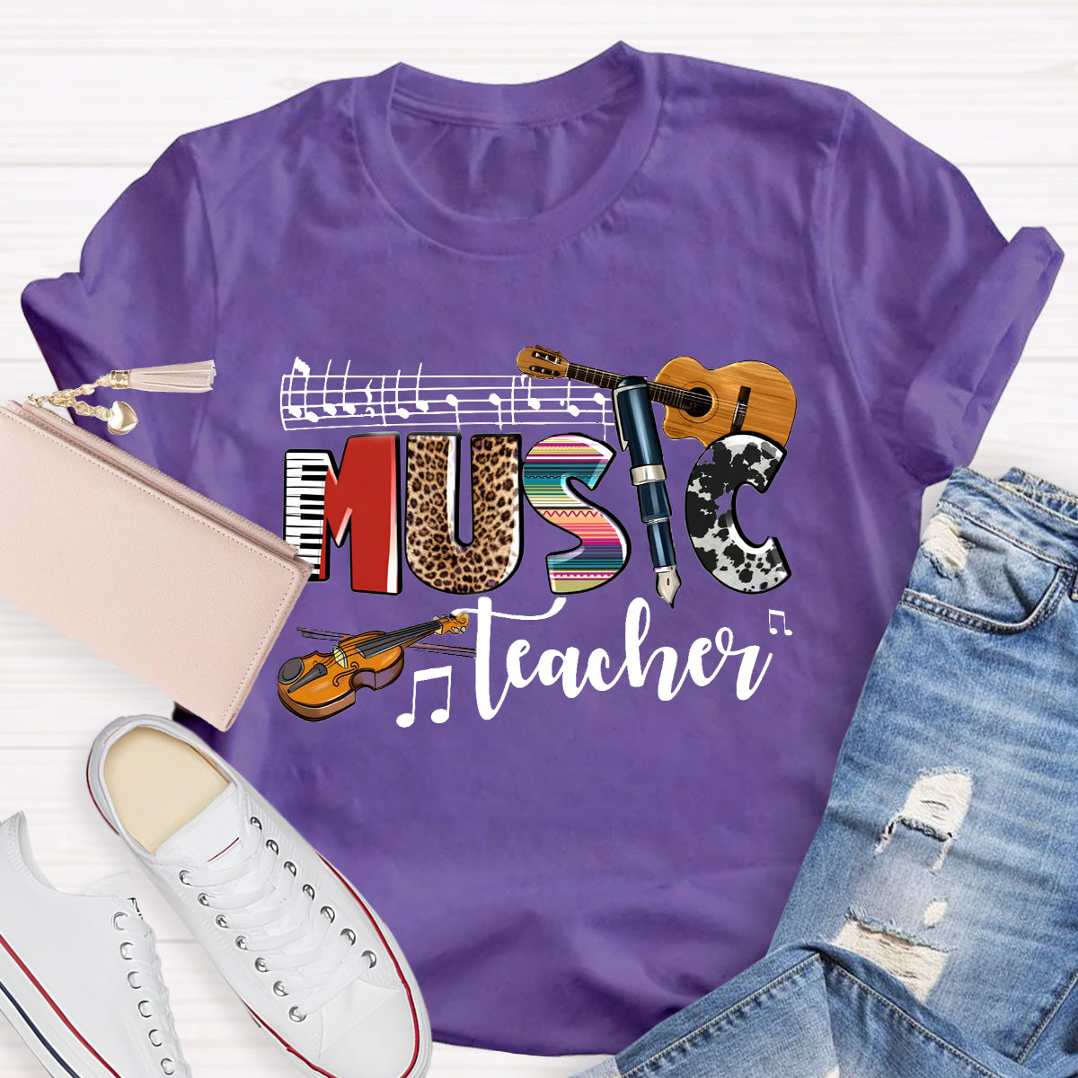 Musical Instrument Music Teacher T-Shirt