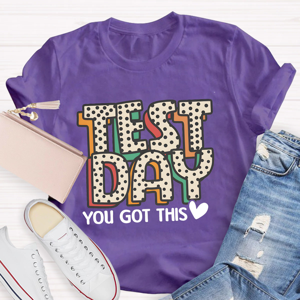 Text Day Teacher T-Shirt