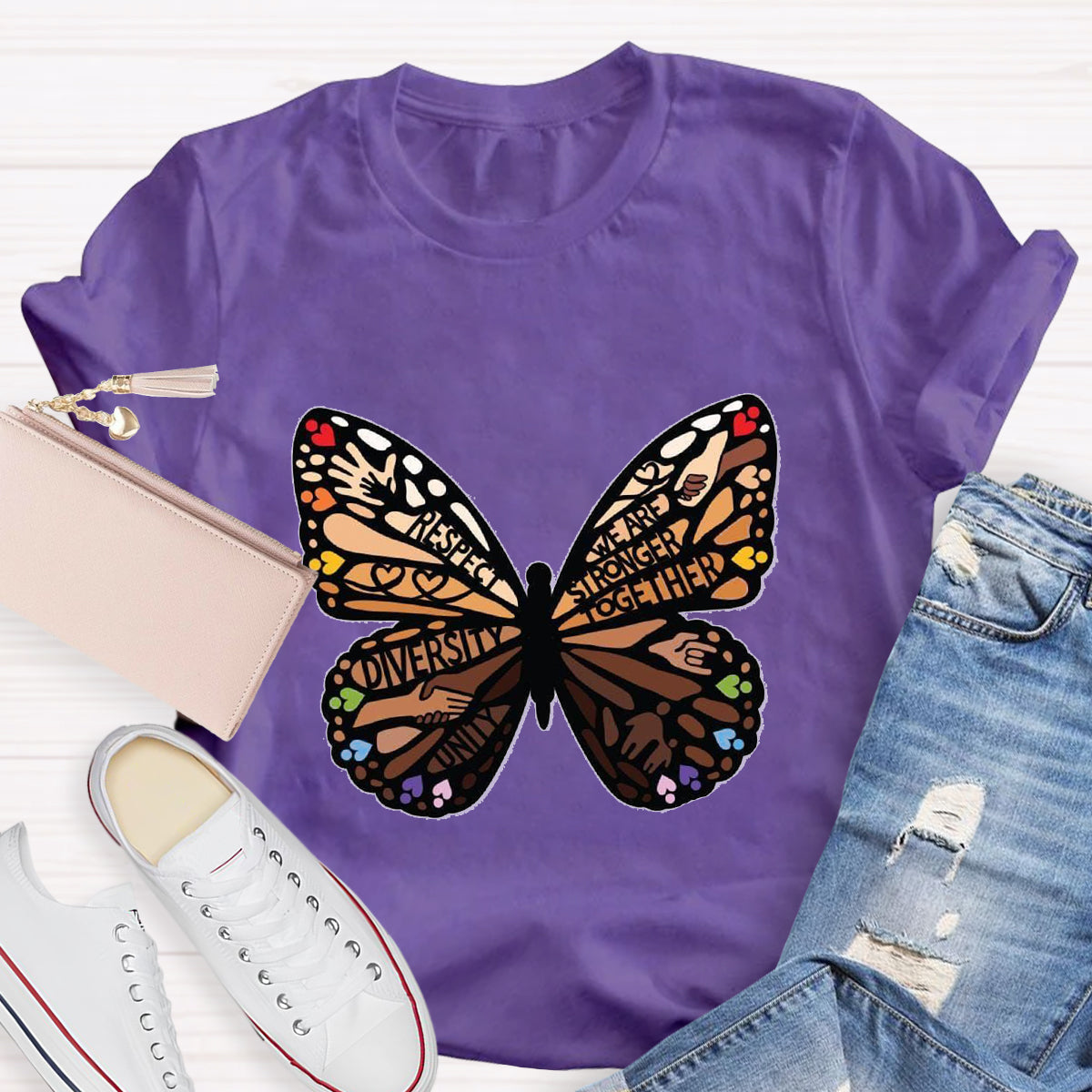 Respect Diversity We Are Strong Together T-Shirt