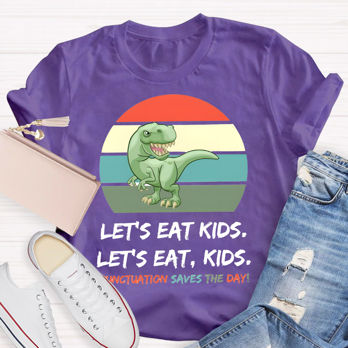 Dinosaur Teacher T-Shirt