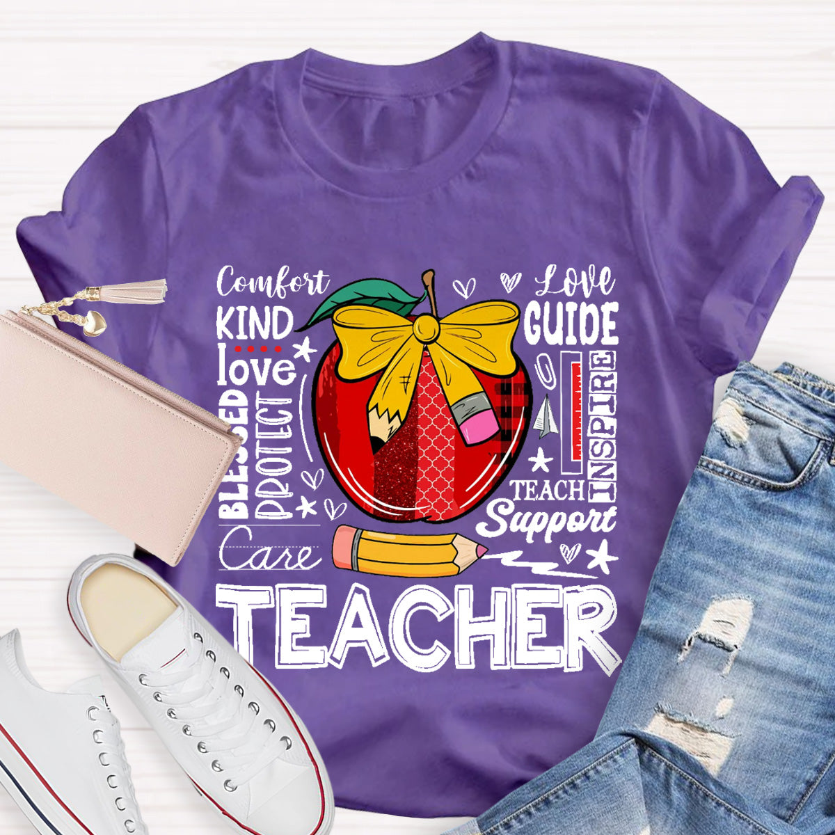 Teacher Caring And Be Kind For Students T-Shirt