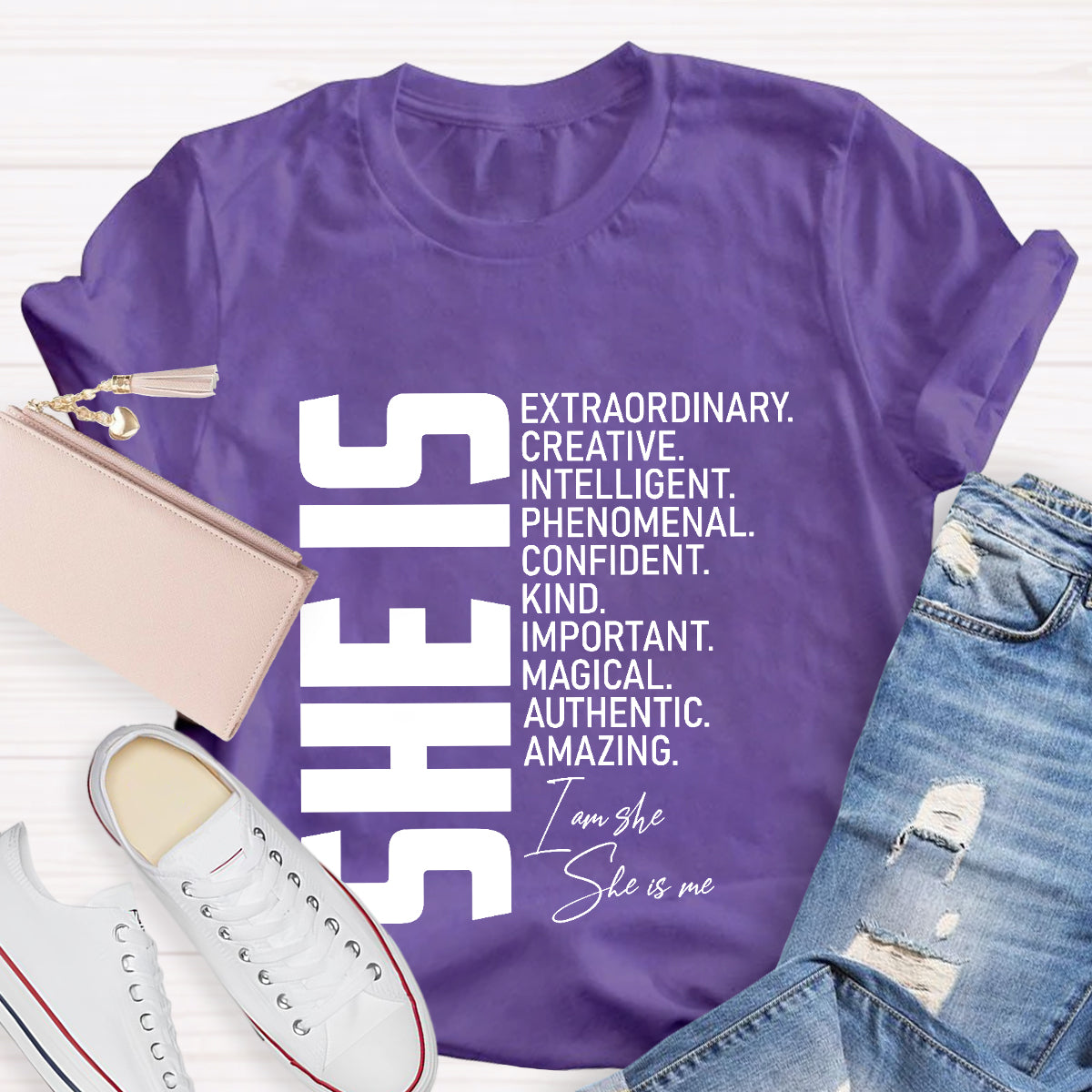 She Is Extraordinary Creative Intelligent T-Shirt