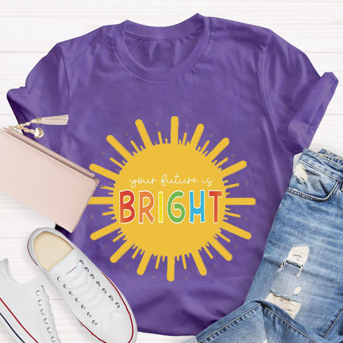 You Future Is Bright Teacher T-Shirt