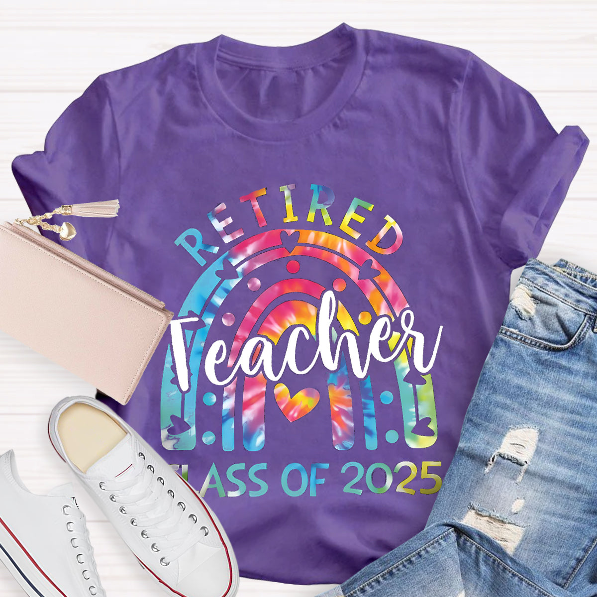 Retired Teacher Class Of 2025 T-Shirt