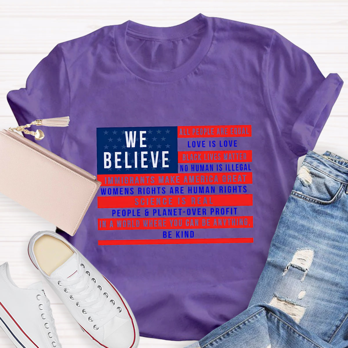 We Believe All People Are Equal T-Shirt