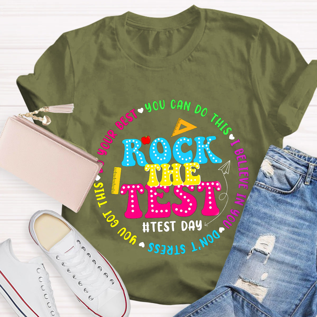 You Can do This Test Day Teacher T-Shirt