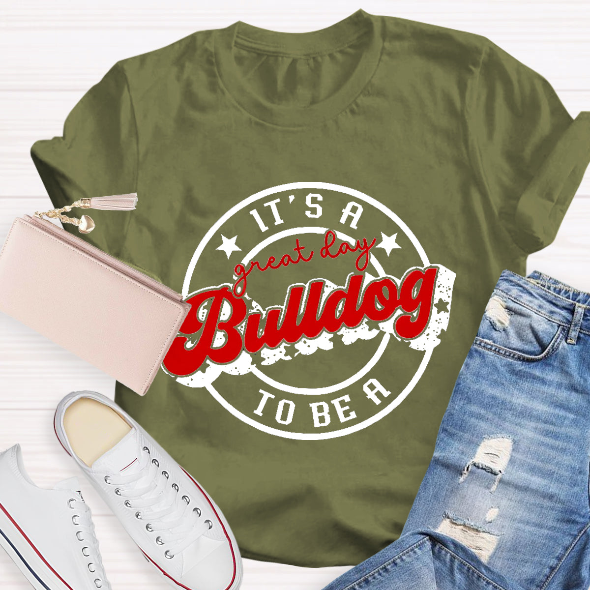Personalized School Mascot It's A Good Day To Be A Mascot Teacher T-Shirt